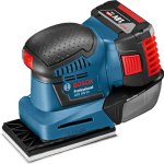 06019D0200 Lijadora orbital inalámbrica Bosch GSS 18V-10, sin batería