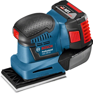 06019D0200 Lijadora orbital inalámbrica Bosch GSS 18V-10, sin batería