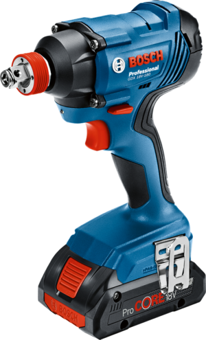 06019G52G1 Llave de impacto inalámbrica Bosch GDX 180-LI, con 2 baterías y maletín