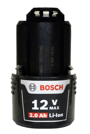 1600A0021D Batería Bosch GBA 12V de 2,0 Ah