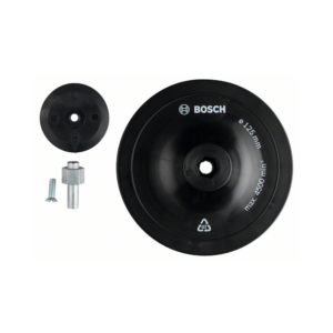 1609200240 Plato con tuerca para lijar con taladro Bosch de 125mm