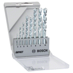 2608590091 Juego con 5 Brocas para concreto Bosch CYL-1 Ø3/4/5/6/7/8/9/10 mm