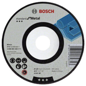 2608603181 2608603181 Disco de Desbaste Bosch Standard for Metal 115×6,0mm Centro Deprimido