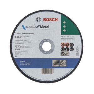 2608619384 2608619384 Disco de Corte Bosch Standard for Metal 180×1,6mm