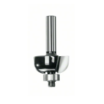 2608628420 Fresa de media cañna 1/4?, ø 25,4 mm, R 6,3mm