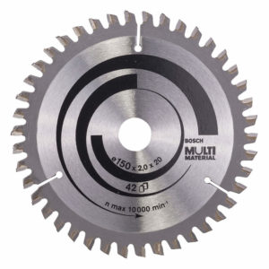 2608640942 Hoja sierra Circular Bosch CSB Multimaterial ø184×15,85x24D