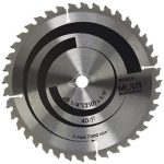 2608640954 Hoja de sierra circular multimaterial ø210, orificio de 5/8 , espesor de 1.8 mm, 40 dientes