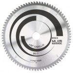 2608642194 Hoja de sierra circular multimaterial ø184, orificio de 1 , 1,5 mm de espesor, 60 dientes