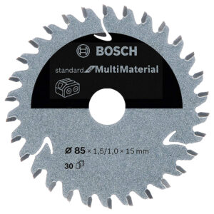 2608837752 Disco sierra circular Bosch Standard Multimat. ø85x15mm 30D