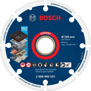 2608900532 Disco Diamantado Bosch EXPERT para Metal 115mm X-Lock