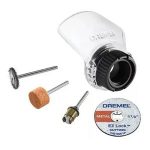 2615A550AB 2615A550AB Dremel Aditamento De Mototool  Protector/Escudo De Desechos y Chispas  5 Piezas (Modelo A550)